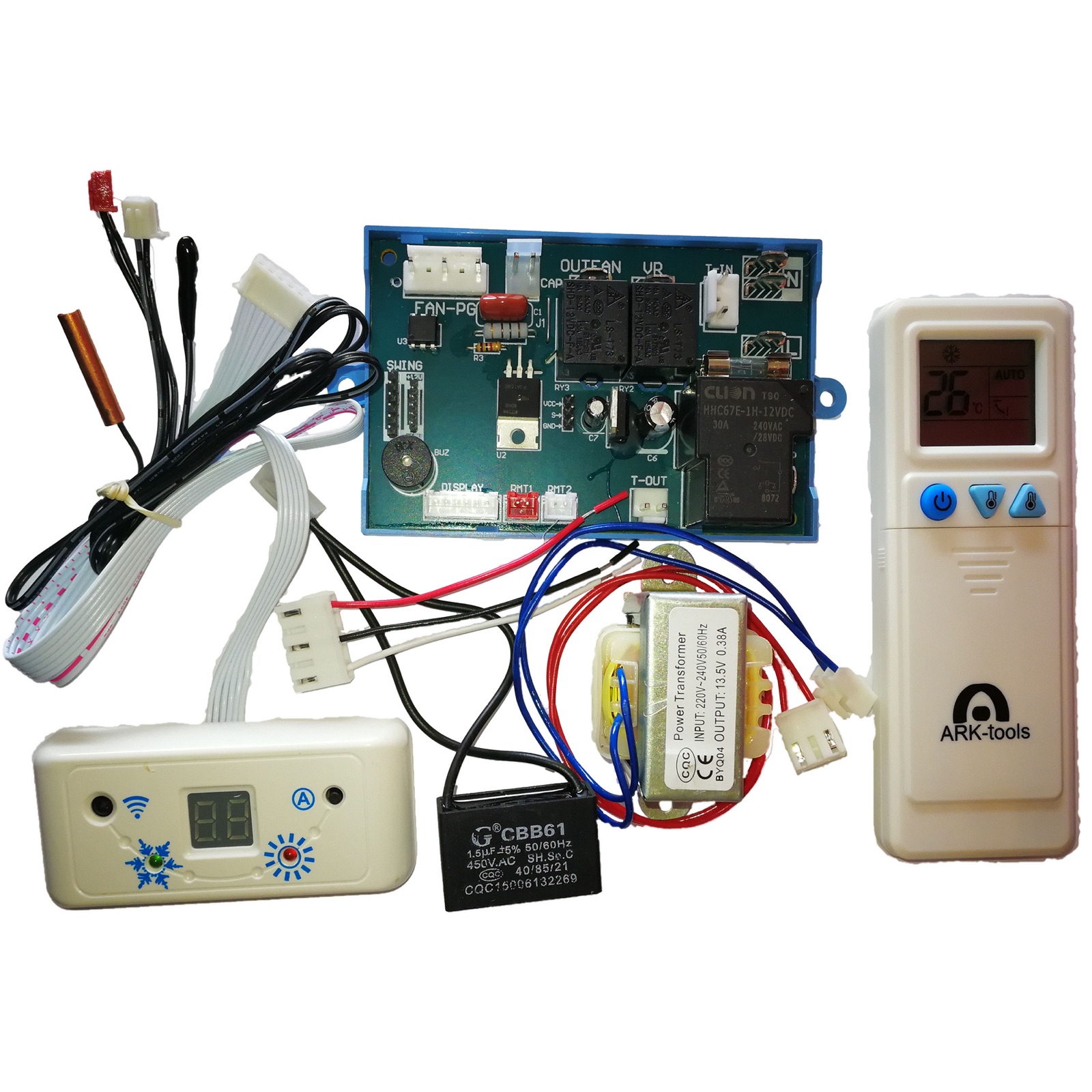 Vista oficial del kit de tarjeta universal AR-QD08PGC