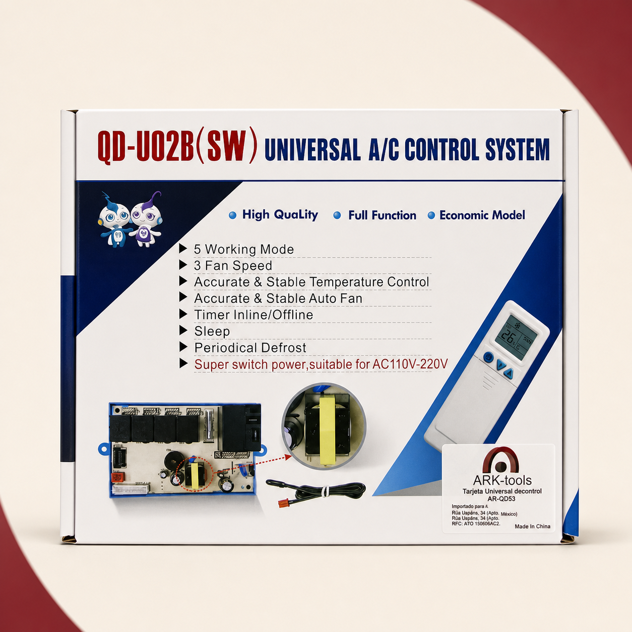 Tarjeta universal ARK-tools AR-QD53
